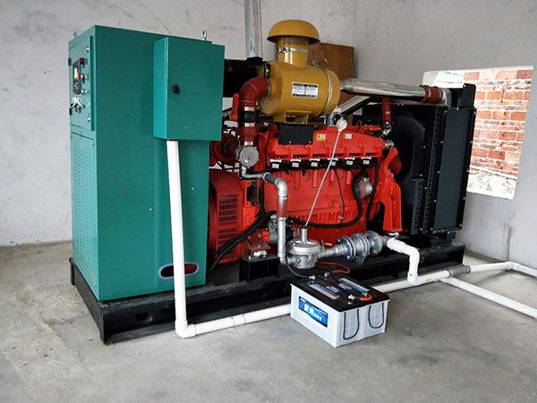 山東誠星一臺100kw于9月20日在廣西項目安裝完畢