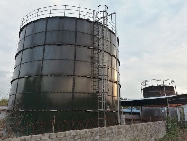 廣西橫縣一養殖場沼氣發電工程