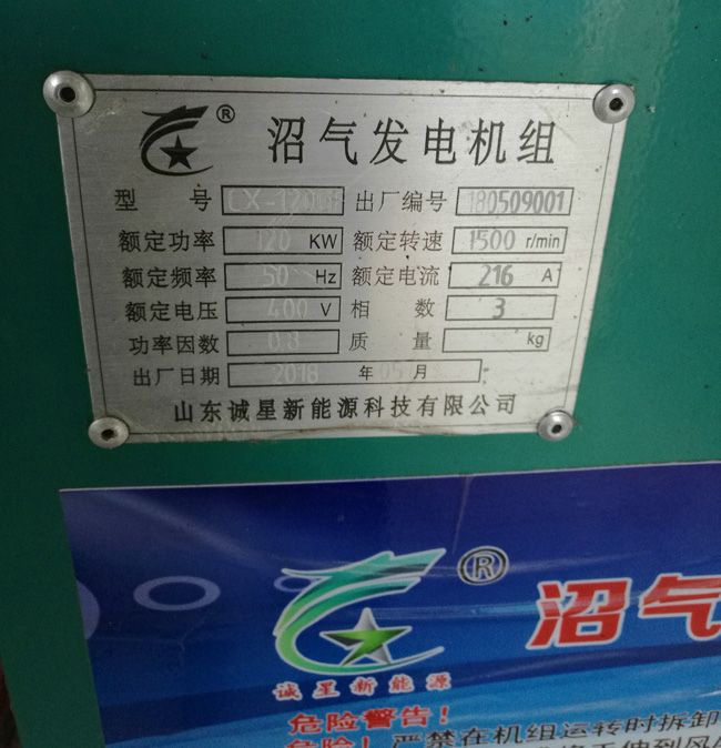 廣西橫縣一養殖場沼氣發電工程