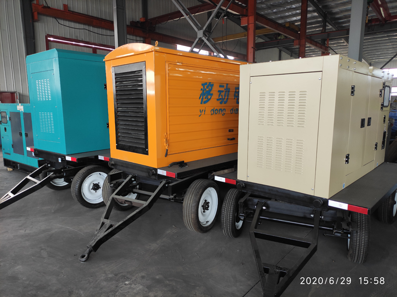 集裝箱型(靜音箱型)發電機組的應用和特點