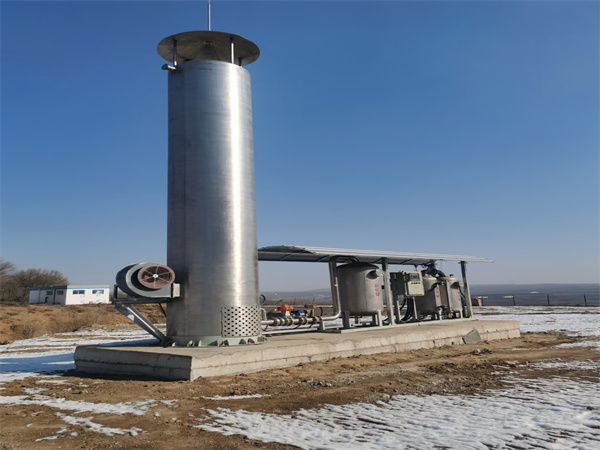 工業領域沼氣火炬